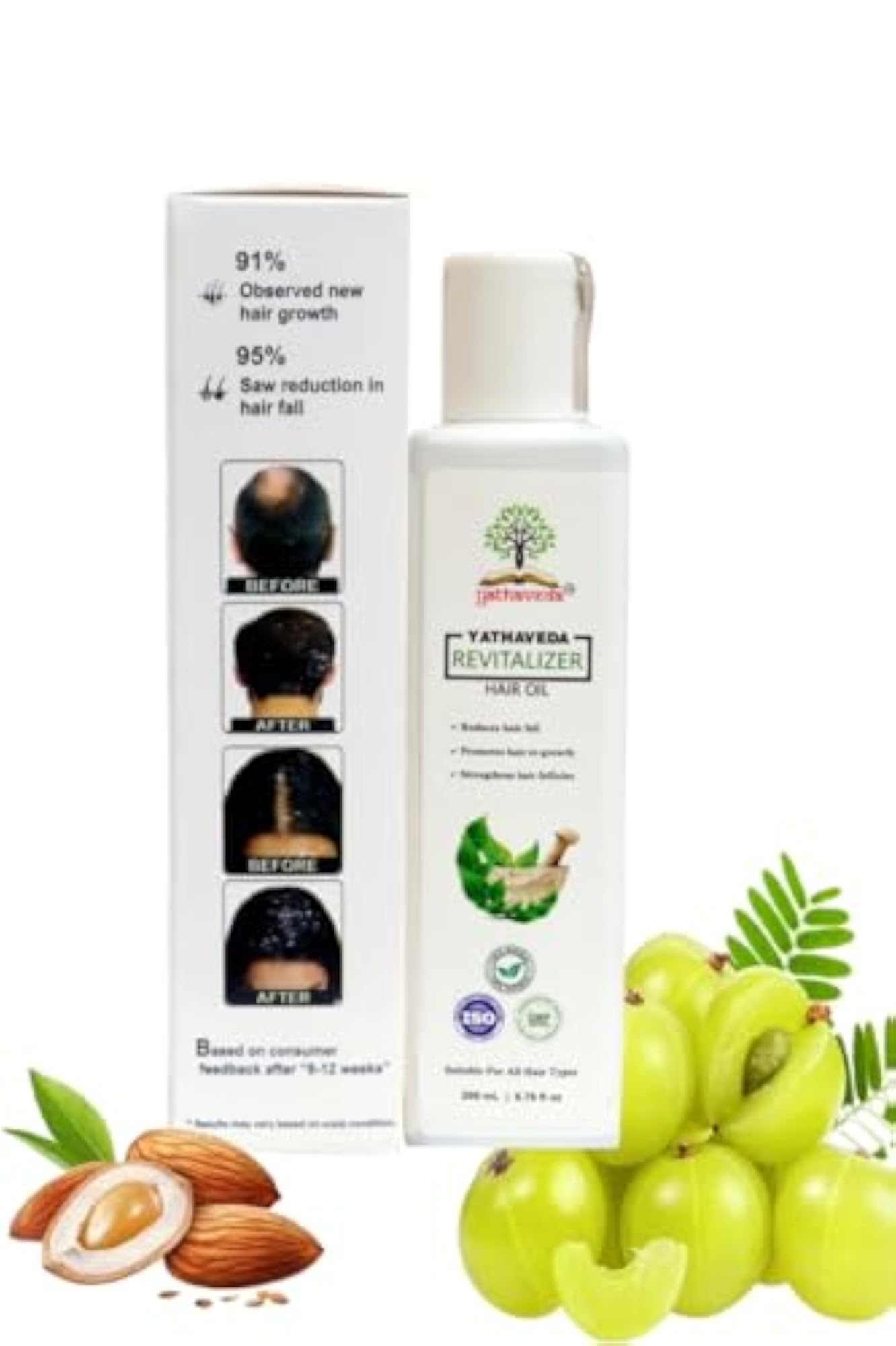 Revitalizer Hair Oil for Growth and Fall Control